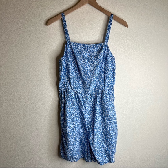 Old Navy Floral Romper Womens Medium - Picture 1 of 7